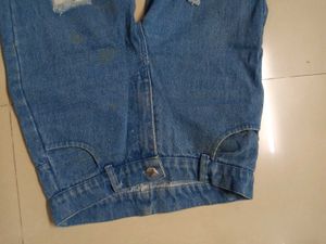 Ripped Blue Jeans