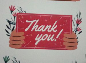 65 Cute Thank You Stickers With Die Cutting