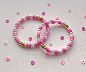 Handmade Pink Bracelets (Pack of 2) 💝