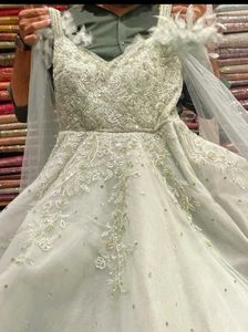 Elegant Embroidered Wedding Dress