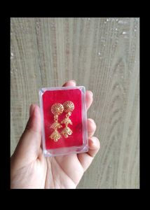GOLDEN LAYERED EARRINGS 😻