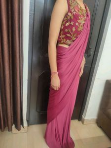 Lycra Saree
