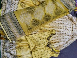 Elegant Yellow Lehenga Choli