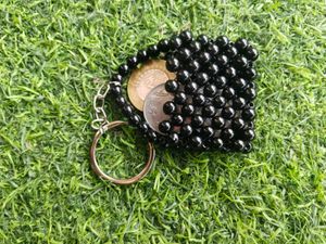 Handmade Beaded Keychain