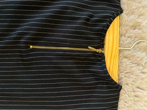 PANTALOONS Striped Sleeveless Top
