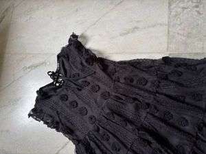 Black Tiered Dress