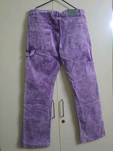 Purple Denim Jeans