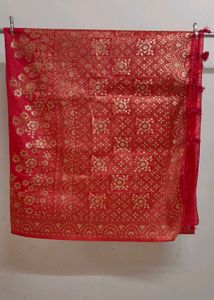 New Saree with Unstitched Blouse