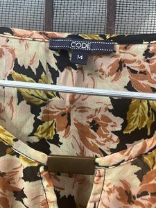 Code Floral Printed Top