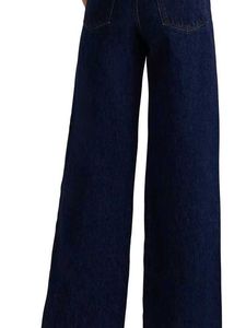 Blue Straight Leg Jeans