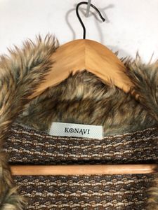 Brown Knit Coat (Women’s)