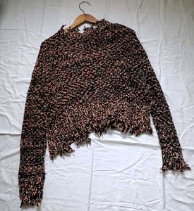 Distressed Knit Sweater