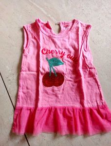 Cute Cherry Pink Dress