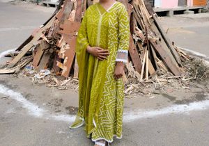 Front Slit Style Kurti Set With Duppta🫰💗