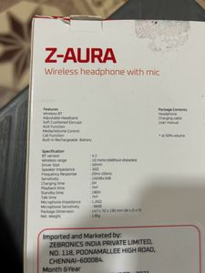 Zebster Wireless BT Headphones