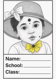Personalized Kids Name Stickers for School Books