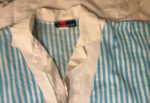 Vintage Striped Button-Down Shirt