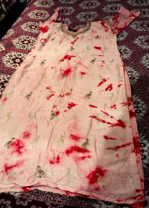 Embroidery Designer Party Wear Kurti Inner Attache