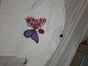 White Graphic Tee