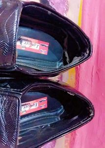 Black Slip-On Dress Shoes