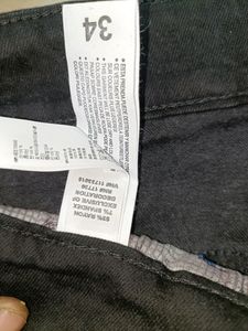 Black Jeans || 34 Waist || Slim Fit Denim