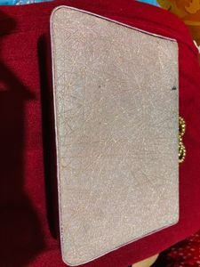 Abstract Lilac Shoulder Bag Clutch