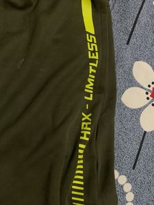 Olive HRX Track Pants