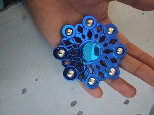 Blue Fidget Spinner