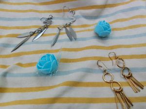 Gold & Silver Earrings