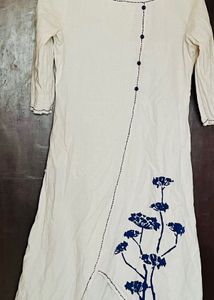 Floral Print Cotton kurta