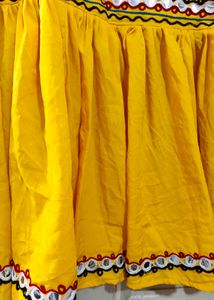 Yellow 🟡 Dhoti With Kurta For Navratri Festival
