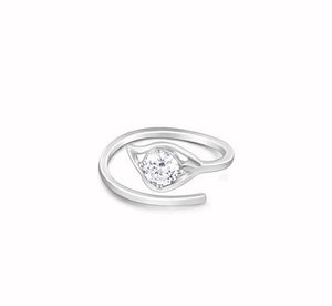 Giva 925 Real Silver Dew Drop Ring