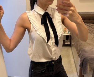 Zara Chic Sleeveless Top, S