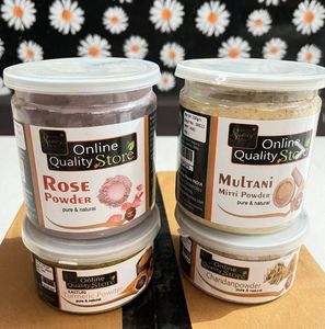 Face Pack Powders For Skin Care