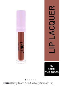 Plum glassy Glaze liquid lipstick