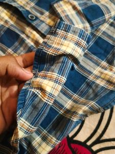 Blue Checkered Shirt