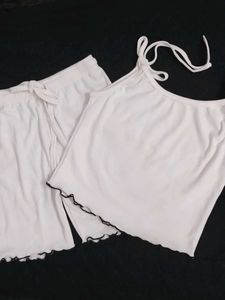 White Lettuce Edge Lounge Set