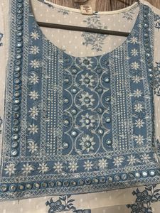 White Kurti