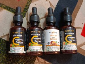 (Pack of 4) Elibliss Vitamin C + Ubtan Face serum
