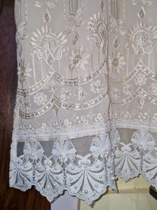 Elegant Embroidered Dupatta with kurta pajama set