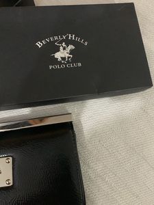 Beverly Hills Black Clutch