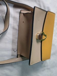 Two-Tone Crossbody Bag