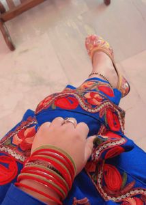 kashmiri suit  Embroidered Kurta Set