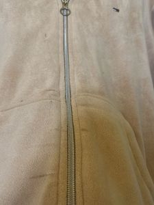 Tommy Hilfiger Beige Full Zip Jacket - L