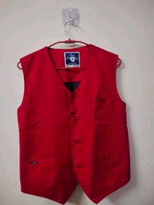 Red Formal Vest