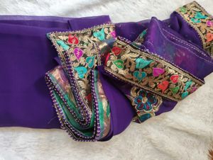 BEAUTIFUL PATLI SAREE 💜