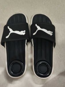 Puma Black Slides