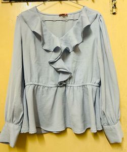 Sky Blue Pretty Stylish Top