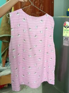 Sakura Pink Animal Print Liva Viscose Rayon Staple