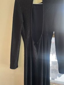 Black Stretchable Bodycom Dress